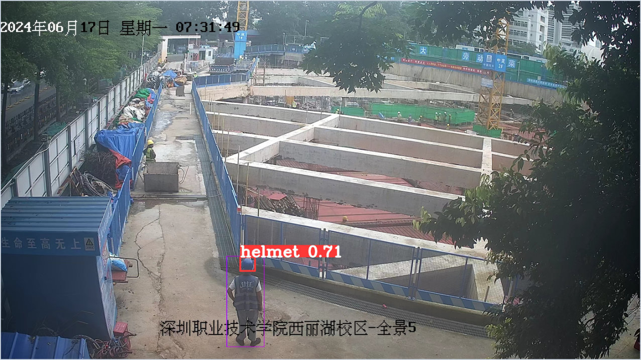 视觉算法识别测试图示